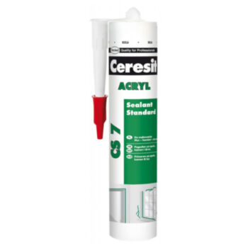 Акриловый герметик Ceresit CS7, (280гр) Акриловый герметик Ceresit CS7, (280гр)