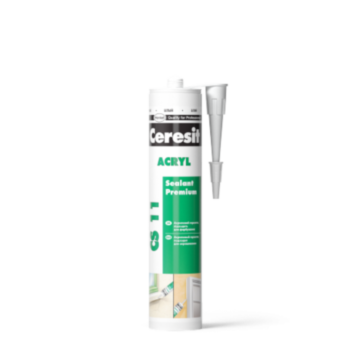 Герметик CERESIT Acryl  (белый 280 мл) Герметик CERESIT Acryl  (белый 280 мл)
