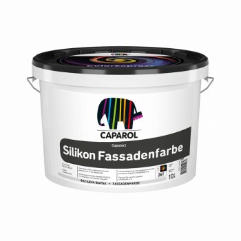 Фарба фасадна силіконова матова Caparol &quot;Capatect Silikon Fassadenfarbe&quot;, База 1, 2,5 л. 