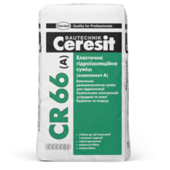 CR 66 Эластичная гидроизоляционная смесь (2к) (17,5 кг+5 л) CR 66 Эластичная гидроизоляционная смесь (2к) (17,5 кг+5 л)